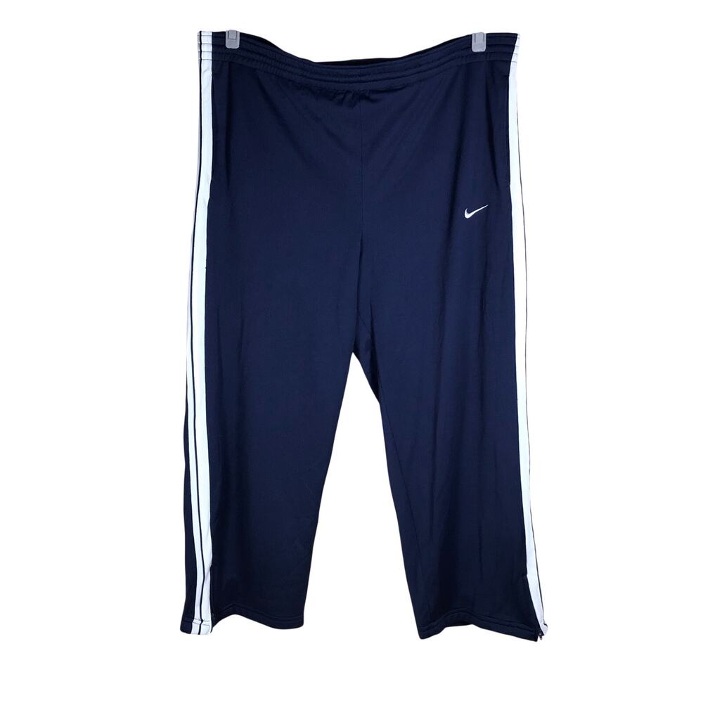 Nike Basketball Pants Men’s XL Navy Blue Athletic Workout Casual Pullover Sport
